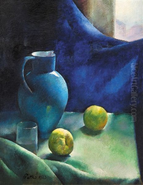 Still Life Oil Painting by Karoly Patko