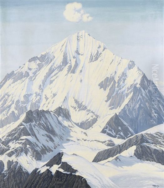 La Dent Blanche by Remo Patocchi