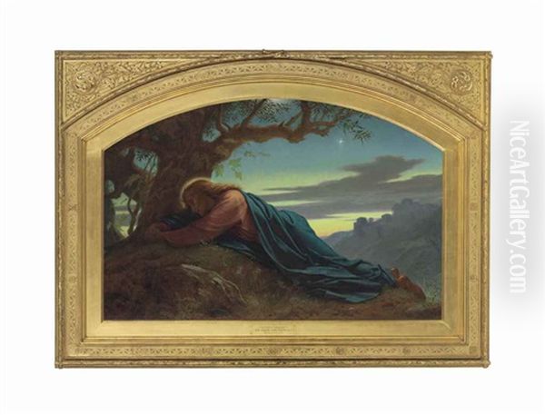 In Gethsemane Oil Painting by Sir Joseph Noel Paton