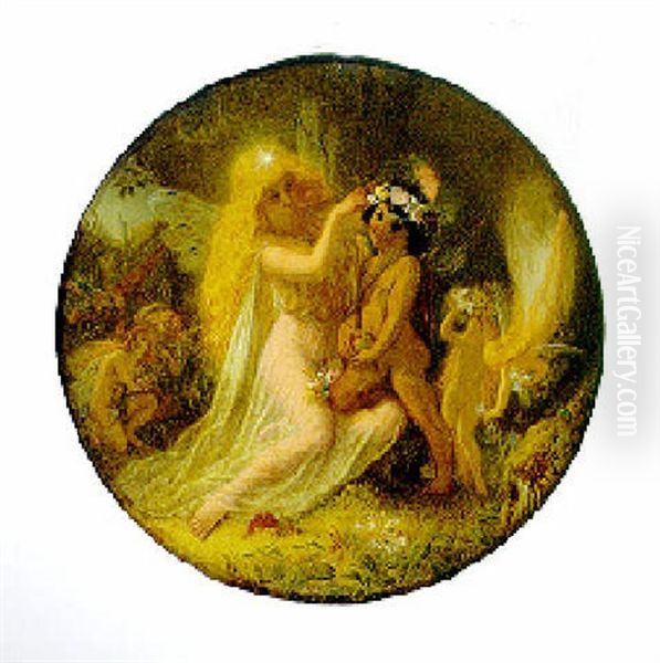 Titania And The Indian Boy by Sir Joseph Noel Paton