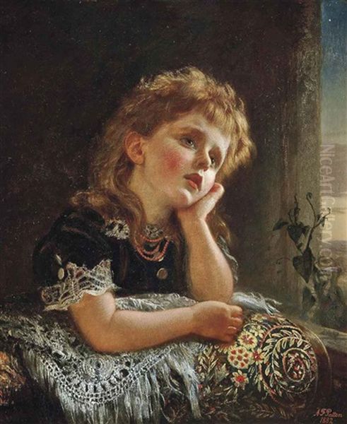 The Child And The Star Oil Painting by Alfred Fowler Patten