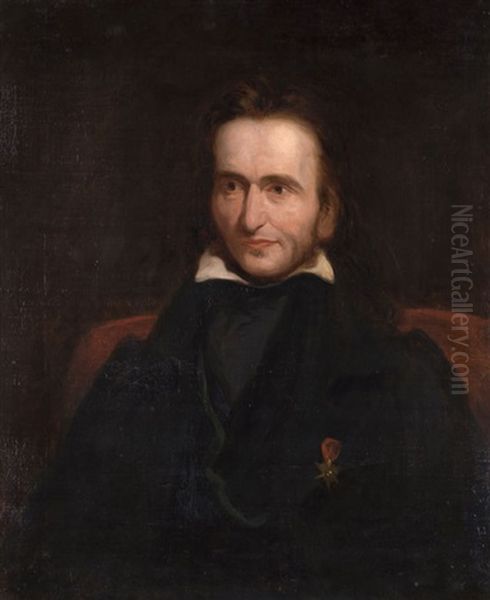 Portrait Des Niccolo Paganini (1782-1840) Oil Painting by George Patten