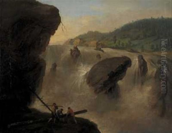 Fra Hoffossen Oil Painting by Erik Pauelsen