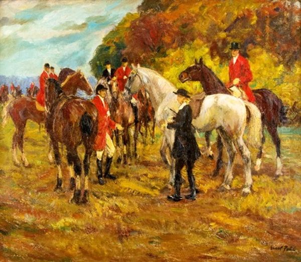 Pred Honem Na Lisku Oil Painting by Ernst Paul