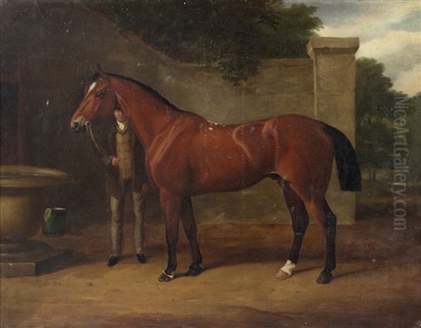 The Collier Oil Painting by John Paul