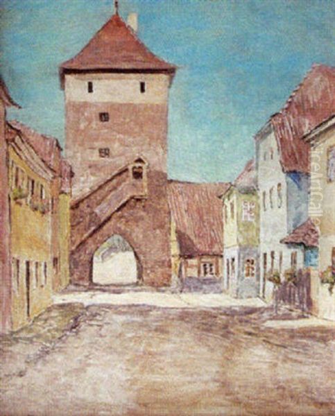 Ansicht Von Seesbach Oil Painting by Ingwer Paulsen