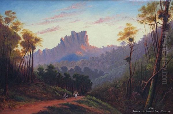 Coromandel Oil Painting by Charles Blomfield