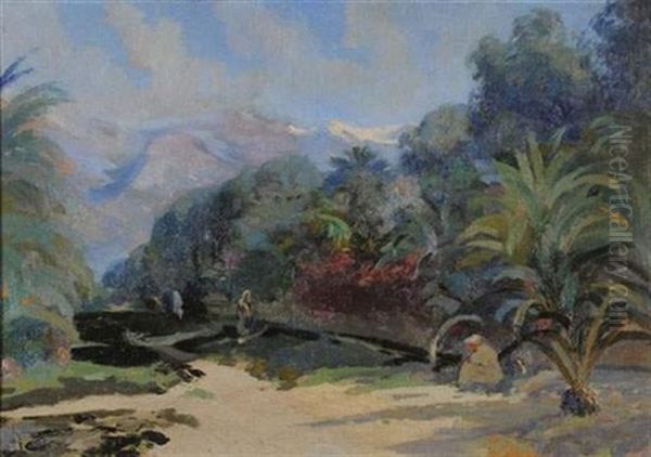 Landscape Oil Painting by Elie Anatole Pavil