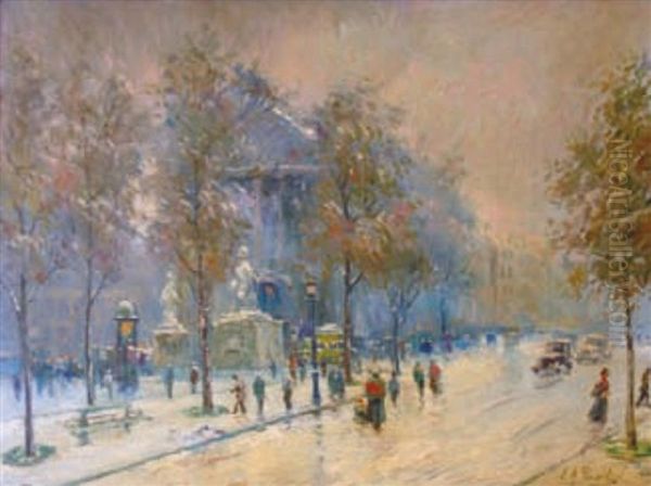 La Madeleine Oil Painting by Elie Anatole Pavil