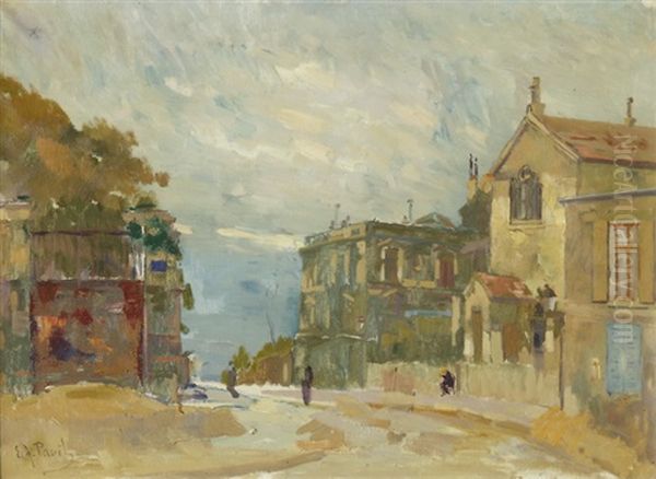 Strassenszene Oil Painting by Elie Anatole Pavil