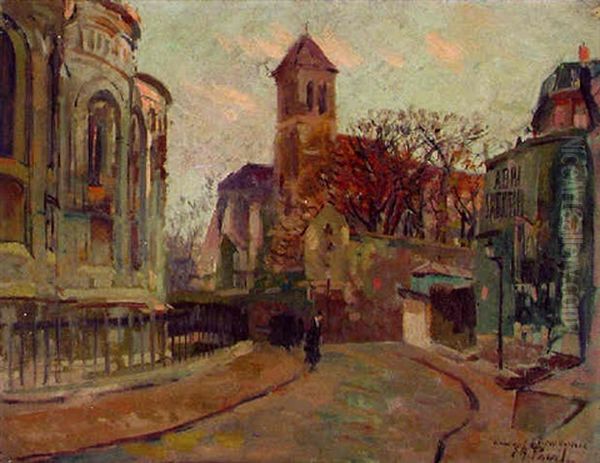 Saint-pierre De Montmartre Oil Painting by Elie Anatole Pavil