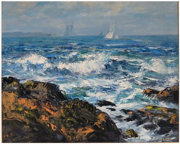 Back Shore, Cape Ann by Vladimir Pavlosky