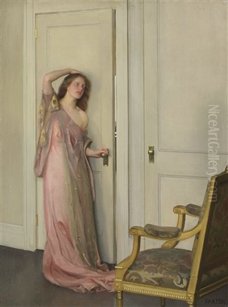 The Other Door Oil Painting by William McGregor Paxton