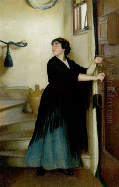 The Escape Oil Painting by William McGregor Paxton