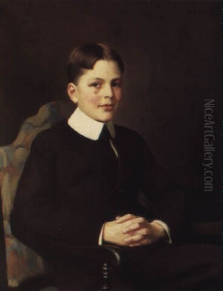 Portrait Of Frederick Redfield Weed Oil Painting by William McGregor Paxton