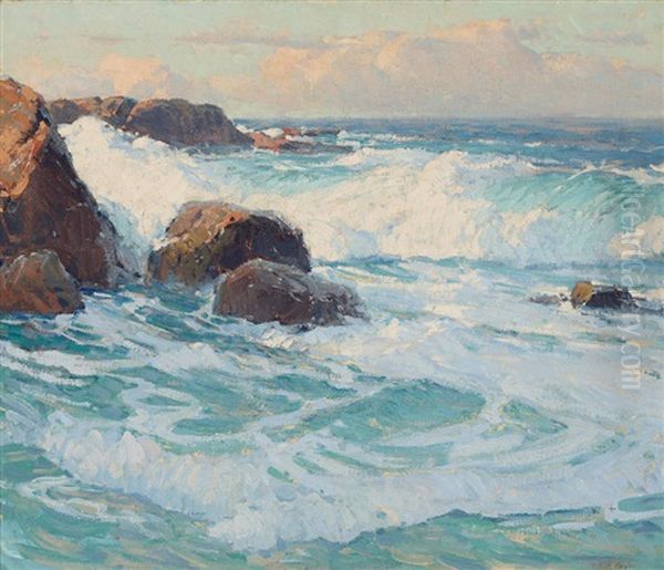 Laguna Seascape Oil Painting by Edgar Alwin Payne