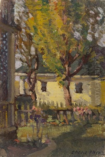 Laguna Cottage Oil Painting by Edgar Alwin Payne