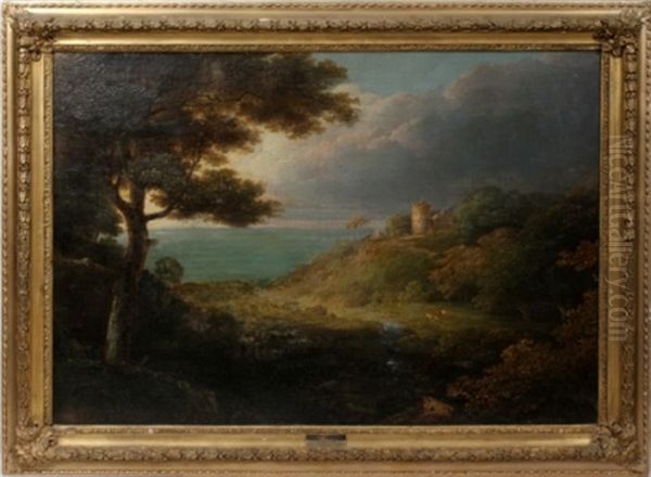 Caernarvon Oil Painting by William Payne