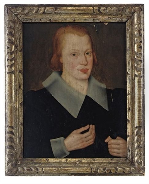 Portrait Of A Young Gentleman Oil Painting by Robert Peake the Younger