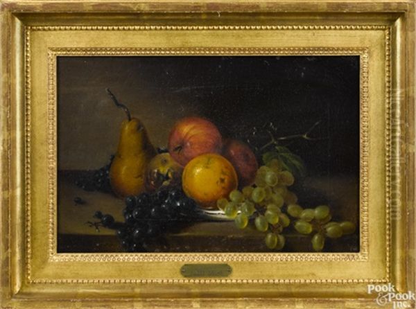 Still Life With Fruit Oil Painting by James Peale Sr.