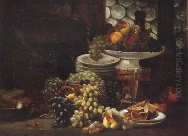 Nature Morte Oil Painting by James Peale Sr.