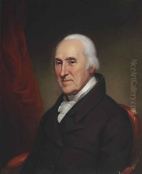 Edward Burd Oil Painting by Charles Willson Peale