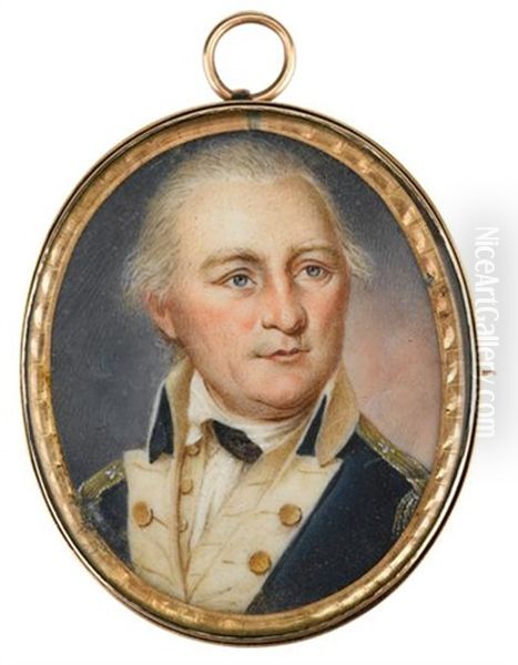 Portrait Of Revolutionary General Daniel Morgan Oil Painting by Charles Willson Peale