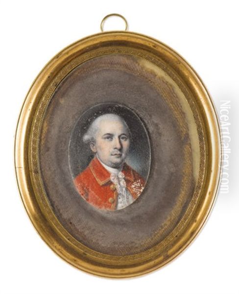 Sir Henry Clinton Oil Painting by Charles Willson Peale