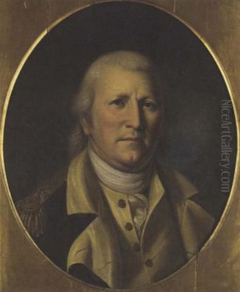 Portrait Of General William Moultrie Oil Painting by Charles Willson Peale