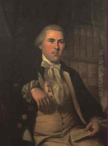 Maskell Ewing Oil Painting by Charles Willson Peale