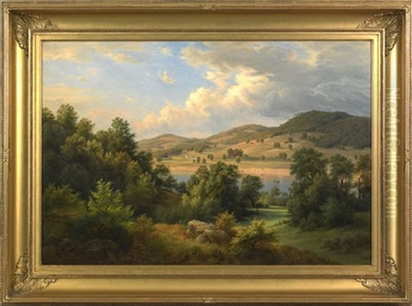 Braddock's Field Oil Painting by Harriet Cany Peale