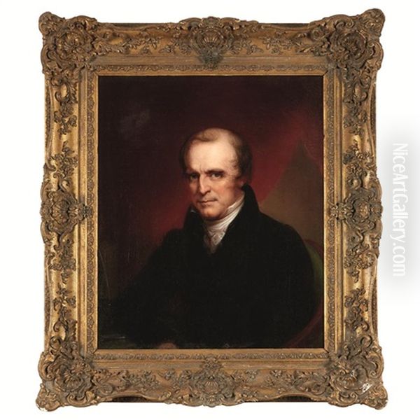 Portrait Of Judge Thomas Tyler Bouldin  Of Virginia Oil Painting by Rembrandt Peale