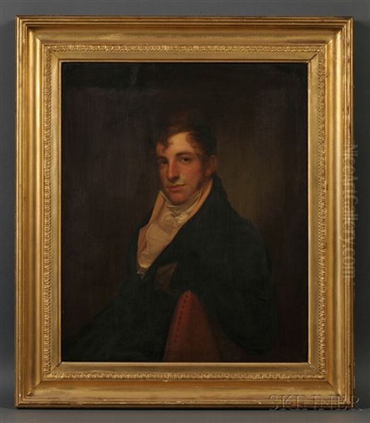 Portrait Of Philadelphia Merchant Samuel Neave Lewis (philadelphia,) Oil Painting by Rembrandt Peale