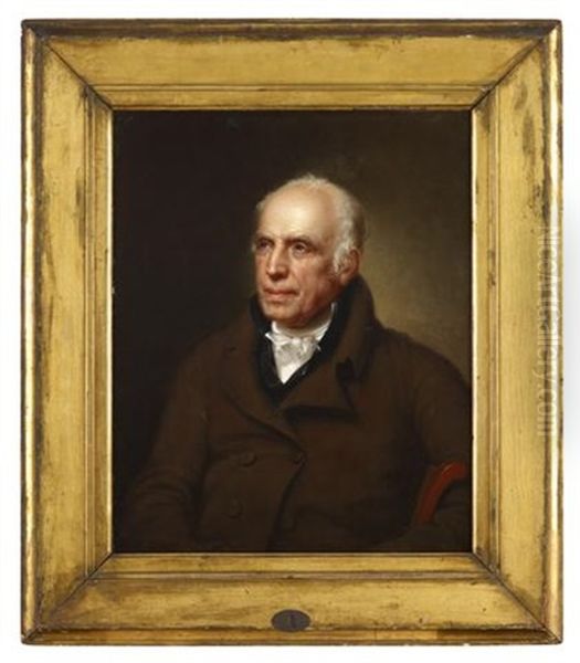 Portrait Of Dr. Robert Patterson Iii (1743-1824) Oil Painting by Rembrandt Peale