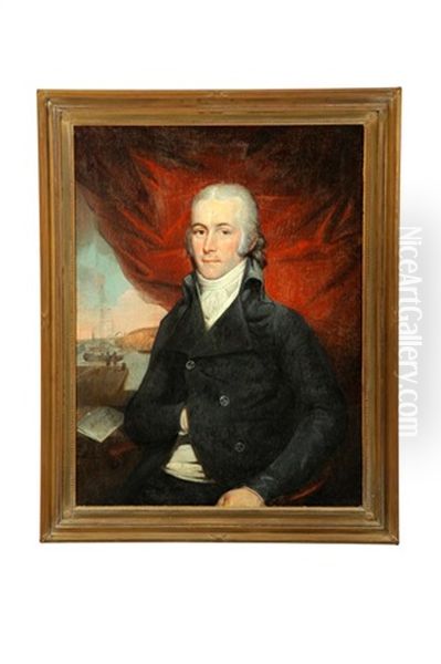 Portrait Of Jacob Walsh, Jr. Oil Painting by Rembrandt Peale