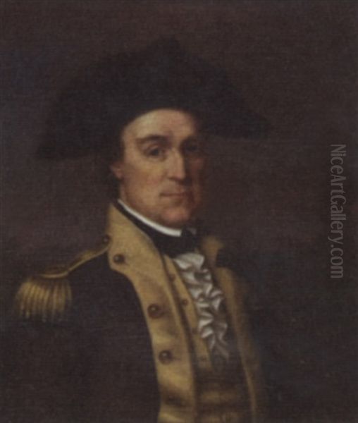 Portrait Of General Elijah Clarke Oil Painting by Rembrandt Peale