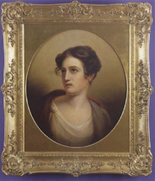 Portrait Of Sarah Hepbourn Oil Painting by Rembrandt Peale