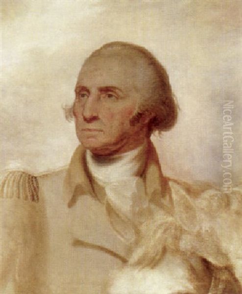 Portrait Of Washington Oil Painting by Rembrandt Peale