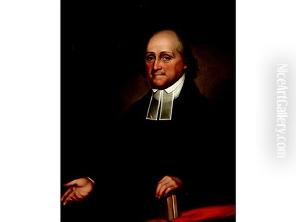 Portrait Of Reverend Joseph Turner Oil Painting by Sarah Miriam Peale