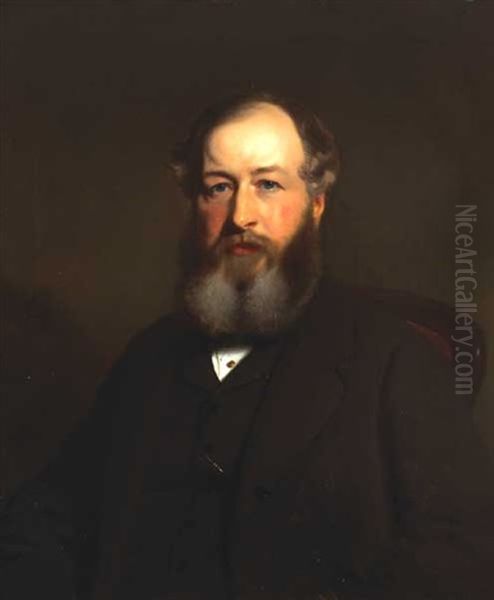 Portrait Of Capt. Denis William Pack-beresford Esq Oil Painting by Stephen Pearce