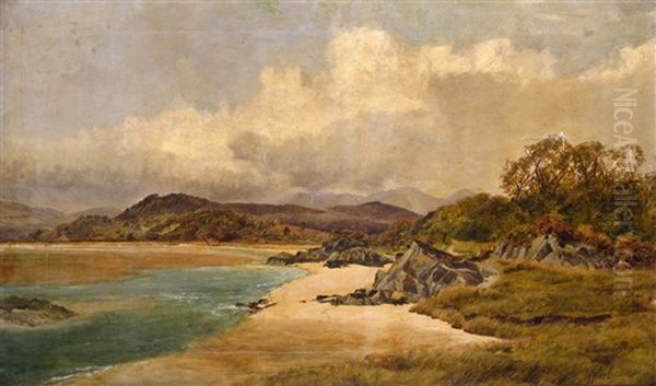 Morcambe Bay Oil Painting by James Peel