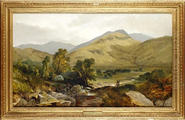 Borrowdale Oil Painting by James Peel