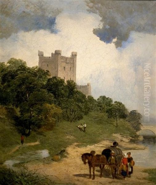 A Lochside Castel by James Peel