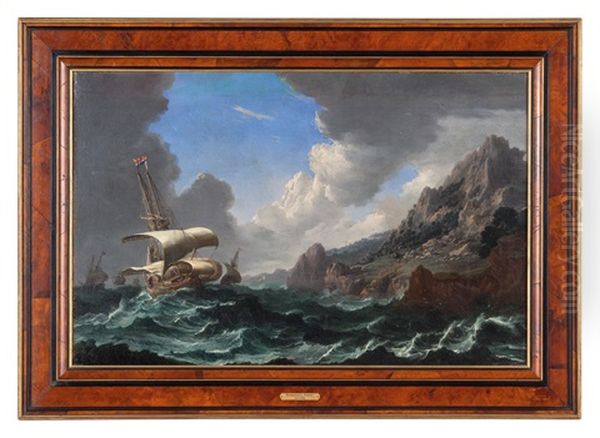 Fortuna Di Mare Oil Painting by Bonaventura Peeters the Elder