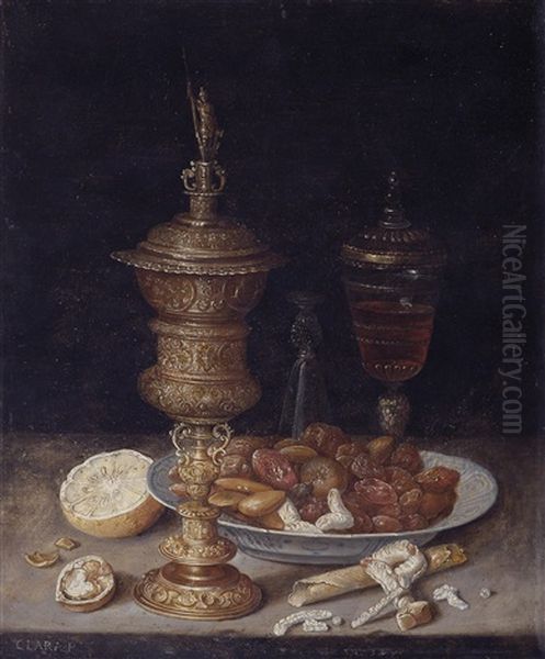 Stillleben Oil Painting by Clara Peeters