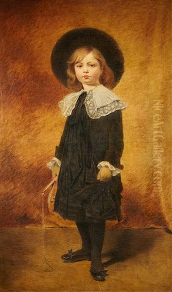 Jeune Garcon Oil Painting by Fernand Pelez