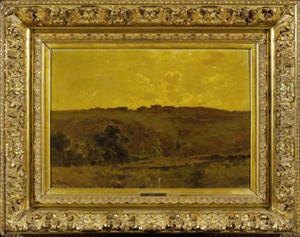 Landschaft Bei Abendrot Oil Painting by Leon Germain Pelouse