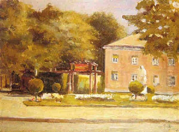 Casa Oil Painting by Maximino Pena Munoz