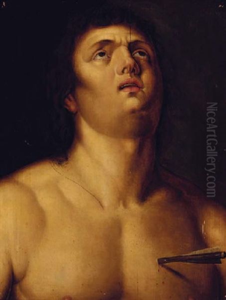 Saint Sebastian Oil Painting by Georg Pencz