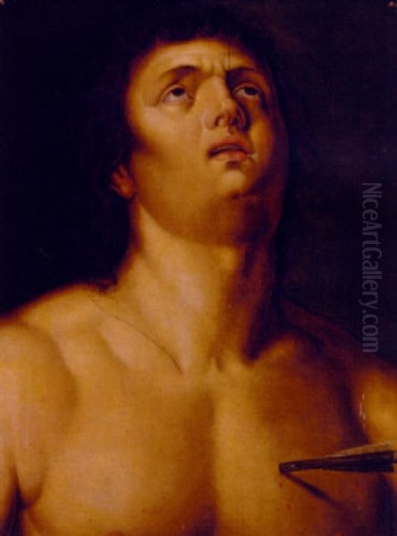 Saint Sebastian Oil Painting by Georg Pencz